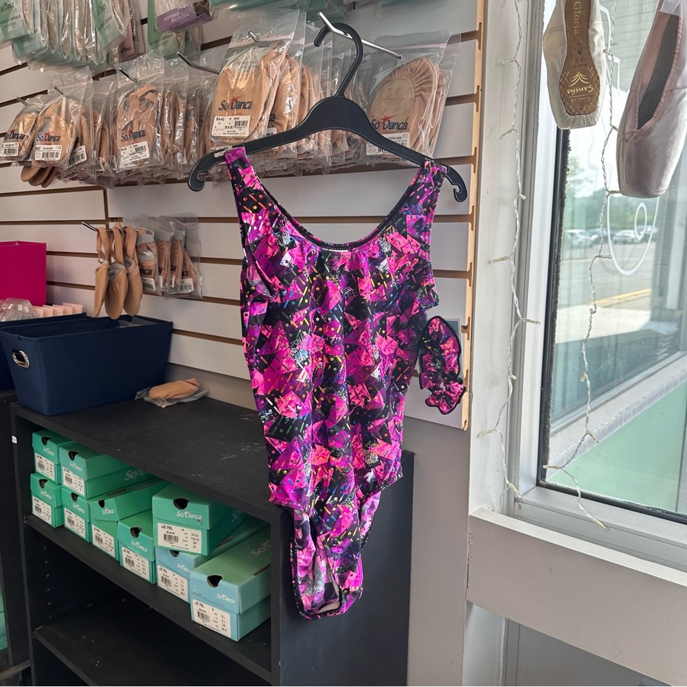 Hot Pink Gymnastics Leotard